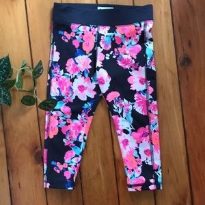 Osh Kosh girls floral athletic legging